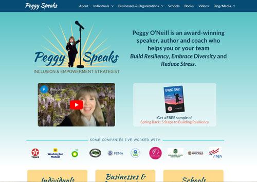 PeggySpeaks.com - Screenshot
